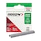 Arrow Fastener Light Duty Staples, JT21, Flat Crown, 1/4 in Leg L, Steel, 1000 PK 214 - alternate 1
